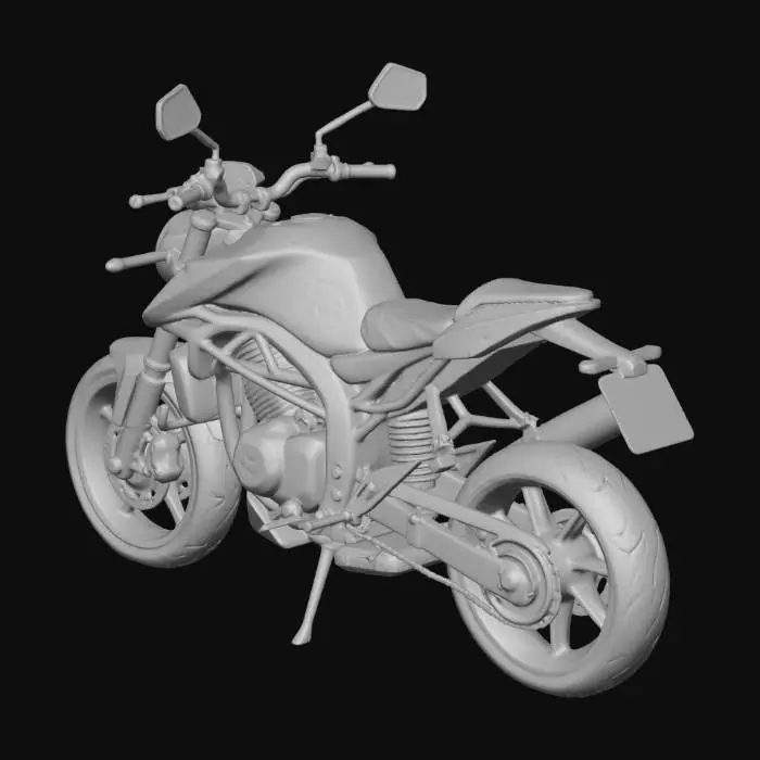 3D model for give me a bullet gt 650 fully modify and with hot look