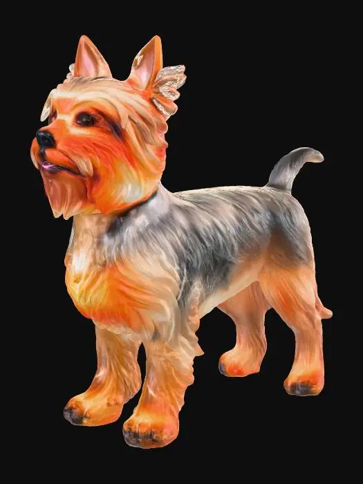 3D model for Yorkie Pose