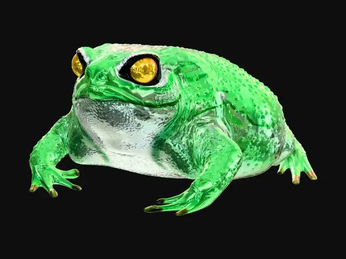 3D model for Leopard-spotted toad