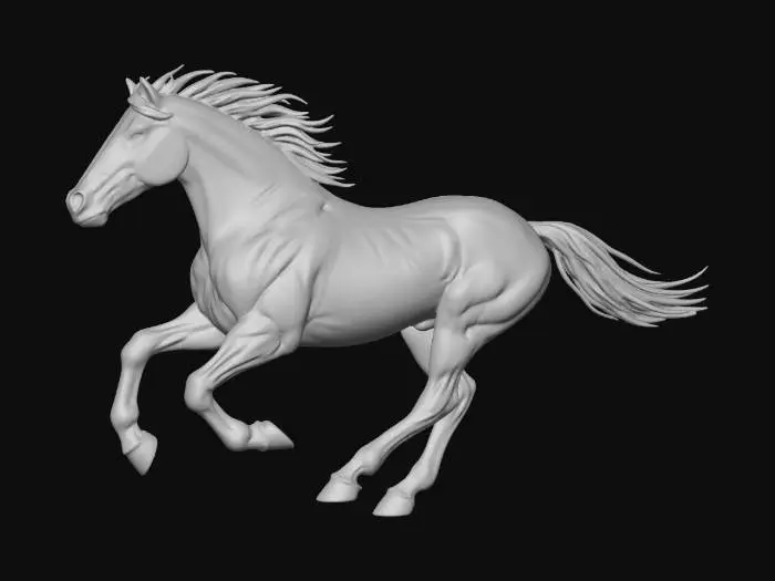 3D model for Midnight Gallop