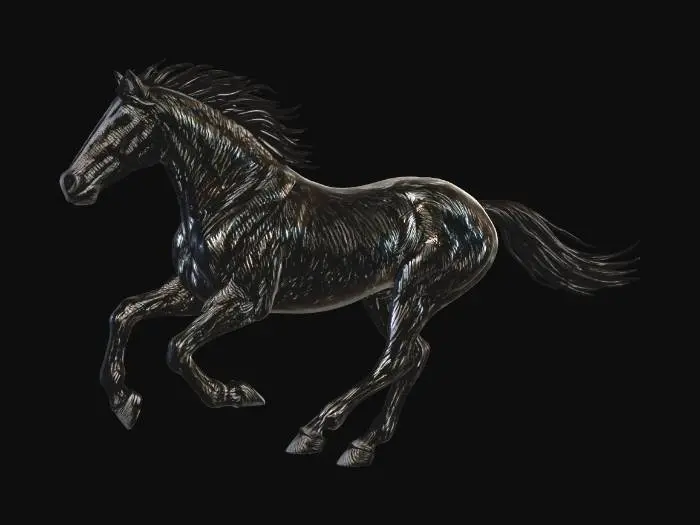 3D model for Midnight Gallop
