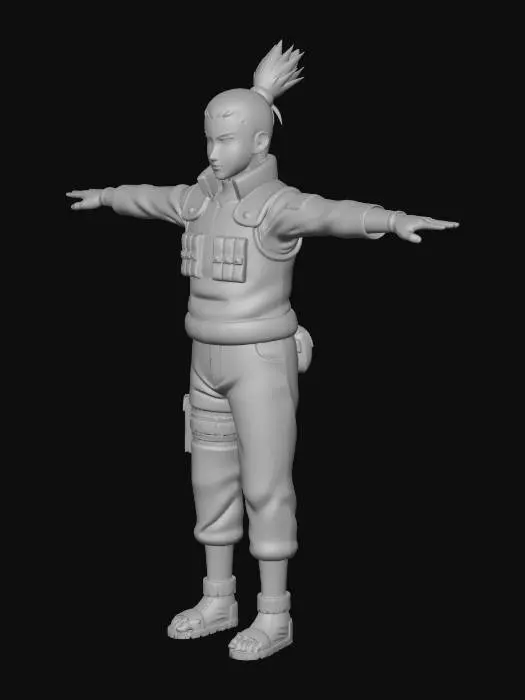 3D model for Character in Uniform