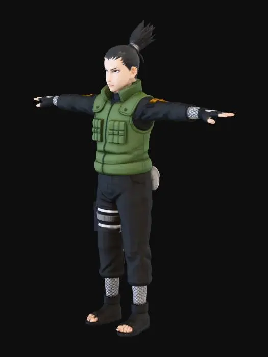 3D model for Character in Uniform