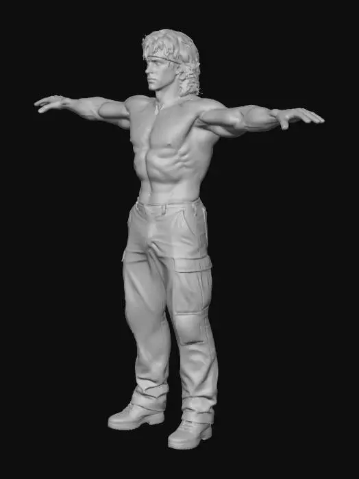 3D model for Action Hero