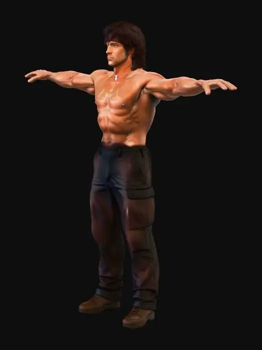 3D model for Action Hero