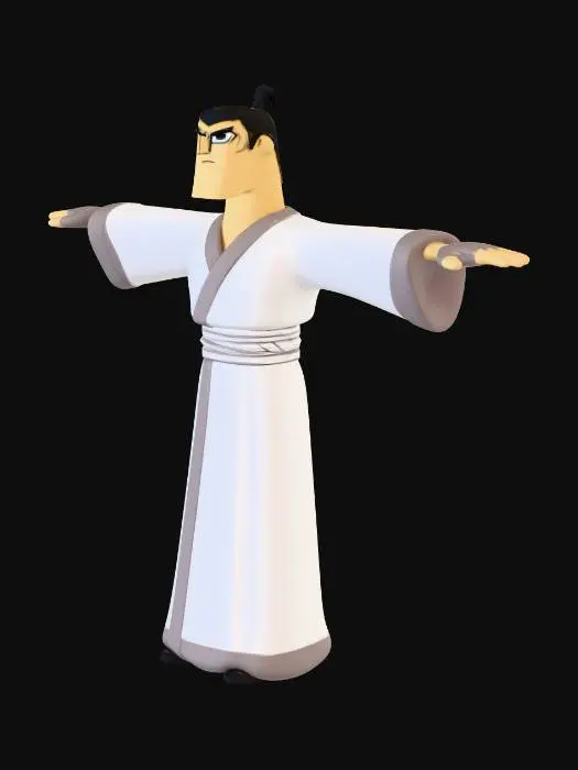 3D model for Samurai Jack