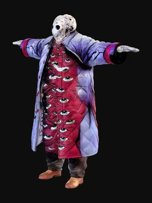 3D model for eye-man