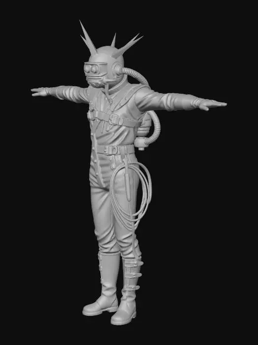 3D model for bug-man-v4