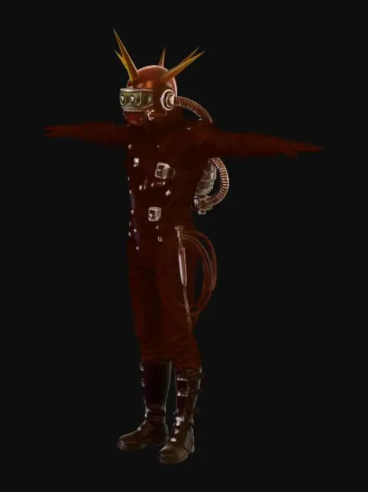 3D model for bug-man-v4