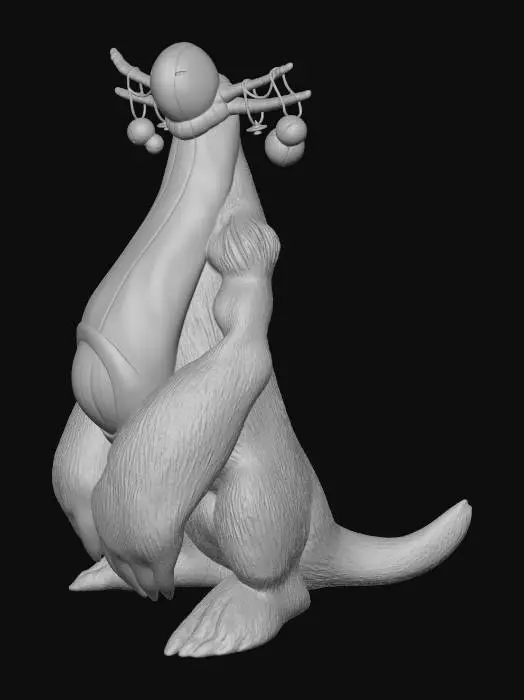 3D model for fur-ness