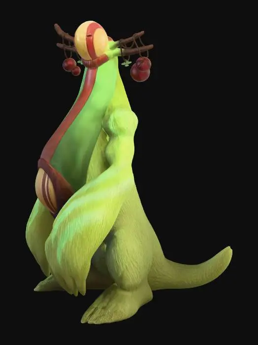 3D model for fur-ness