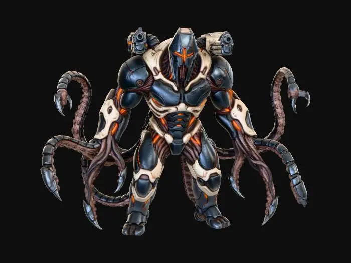 3D model for TentaMortis