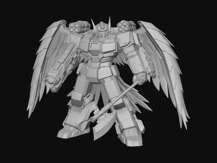 3D model for Magnum Knightstar (Eagle Wing Mode)