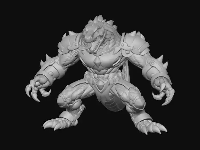 3D model for Komodrake