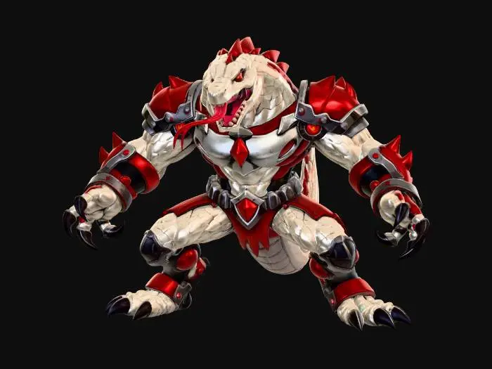 3D model for Komodrake