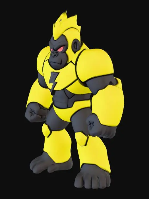 3D model for Shock Fist