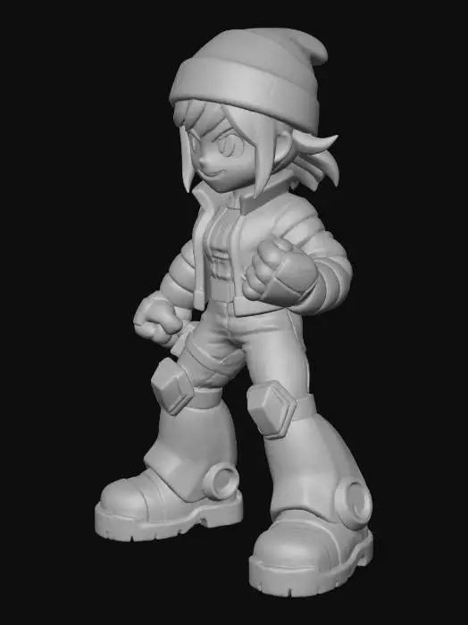 3D model for Stompra (Winter Outfit)