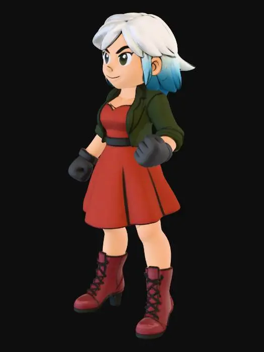 3D model for Stompra (Date outfit)