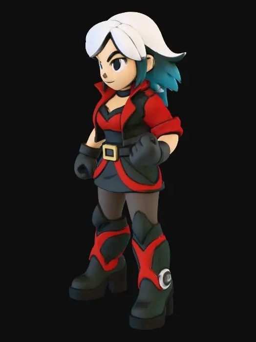 3D model for Stompra (Bad Girl Style)