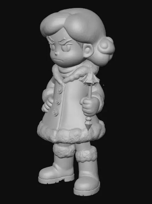 3D model for Lady Glacine Frostveil