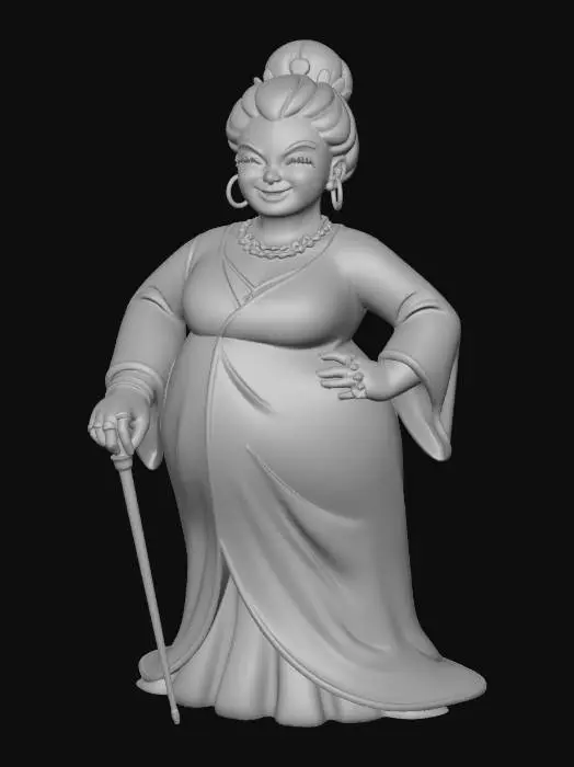 3D model for Mother Gildana
