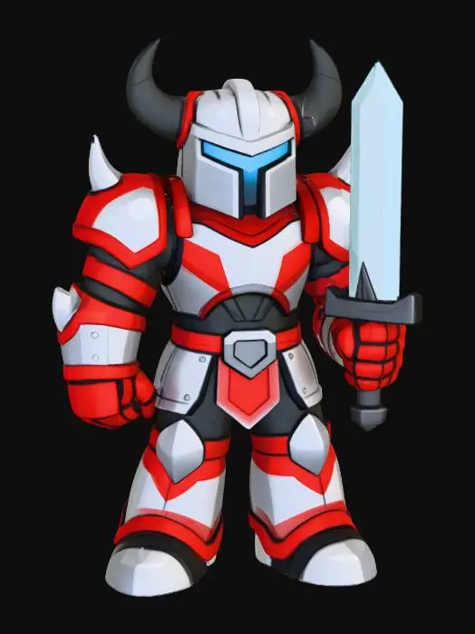 3D model for Red Bastion