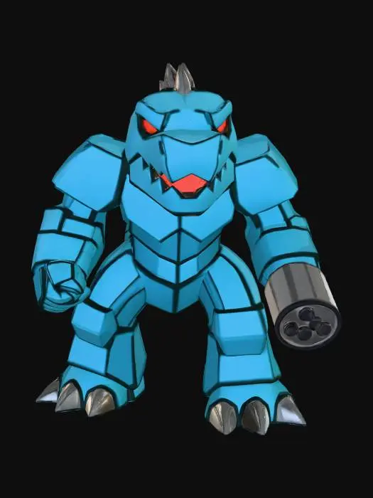 3D model for Riptide Rex