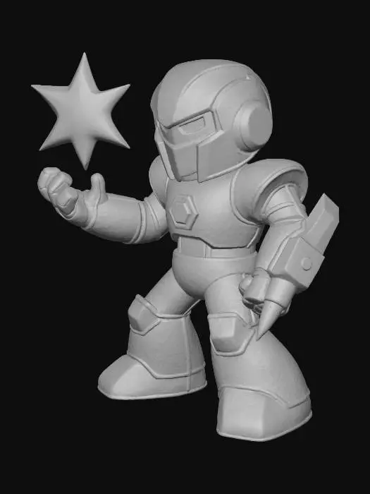 3D model for Star-Warp