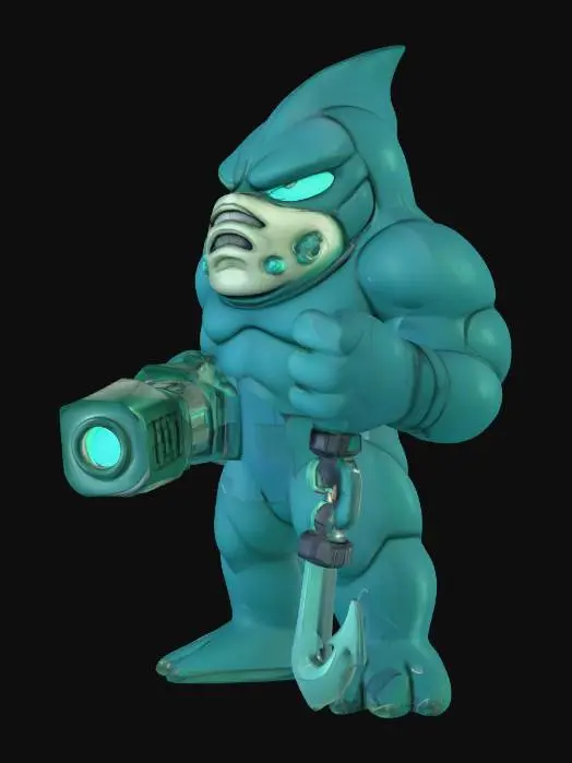 3D model for Finback