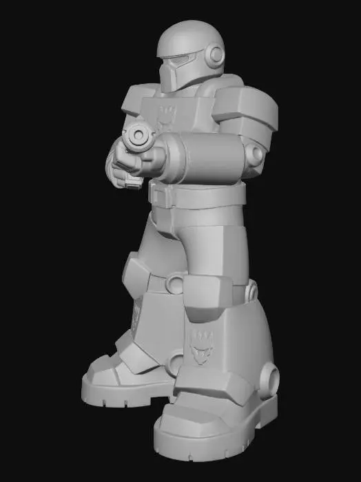 3D model for Foot of Death Robot Soldier