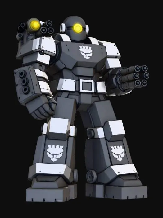 3D model for Foot of Death Robot Mechs