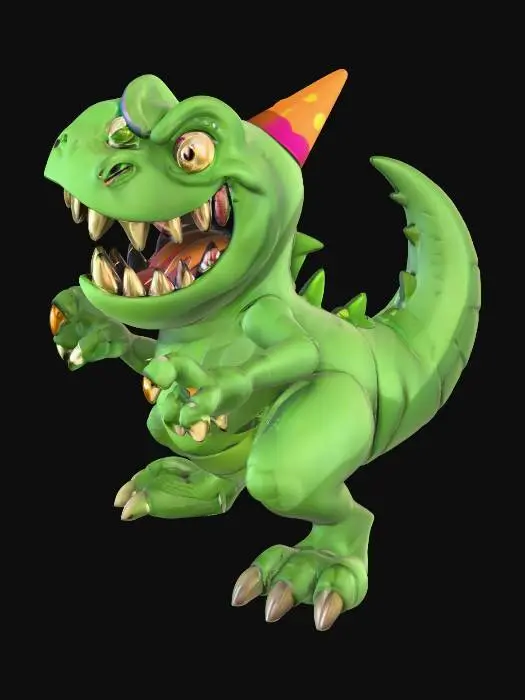 3D model for Crazy Trex