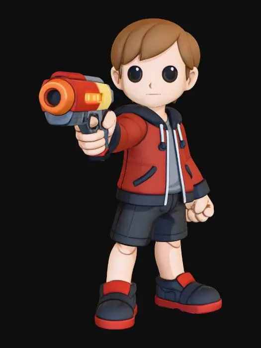 3D model for Toy Boy