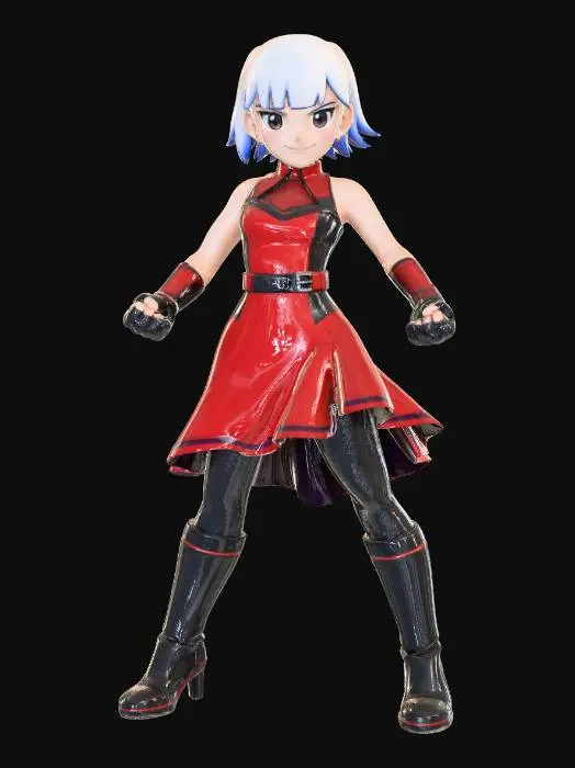 3D model for Stompra (Dance Outfit)