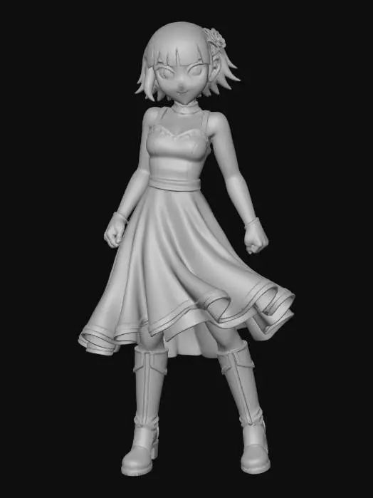 3D model for Stompra (Romantic outfit)