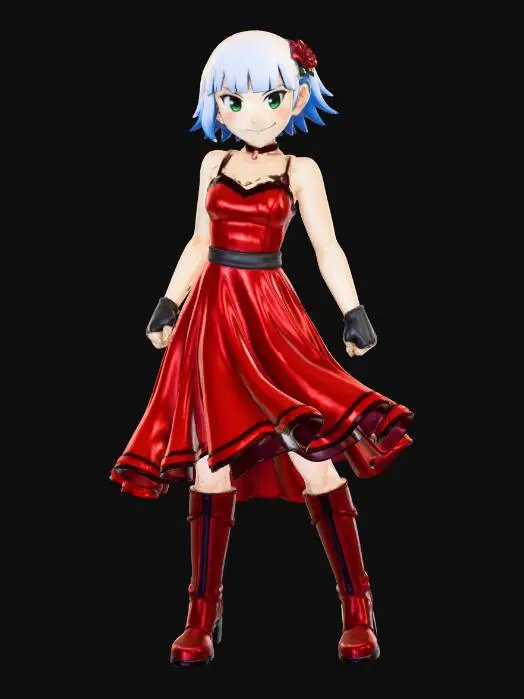 3D model for Stompra (Romantic outfit)