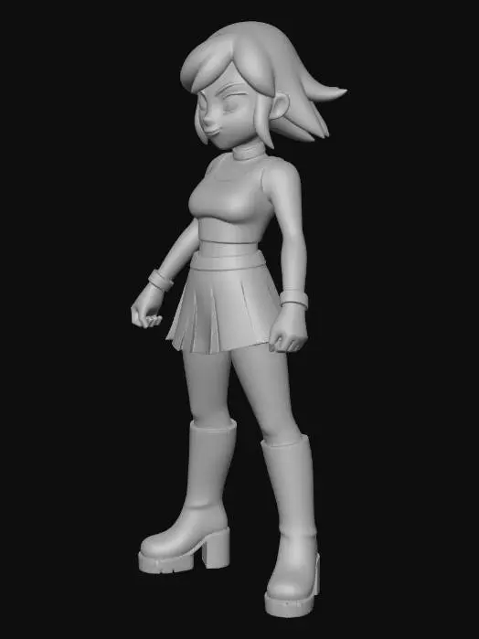 3D model for Stompra (Girls' Night Out Outfit)