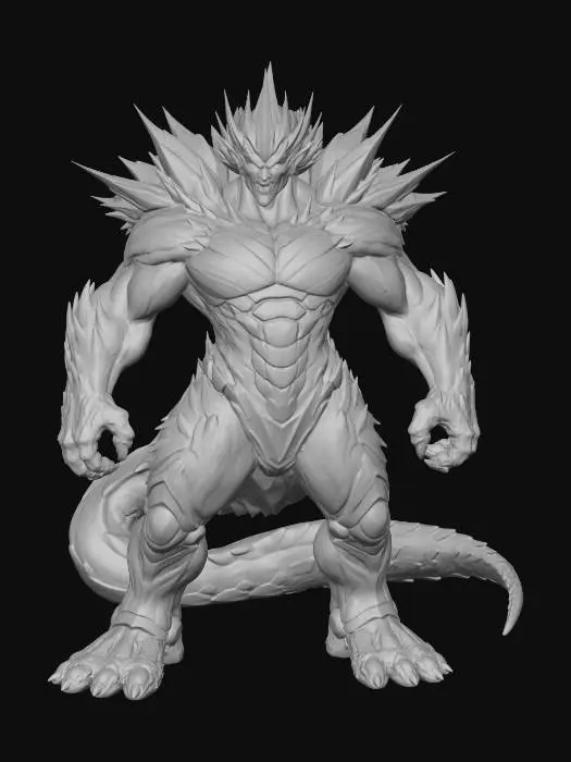 3D model for Maelstrom King