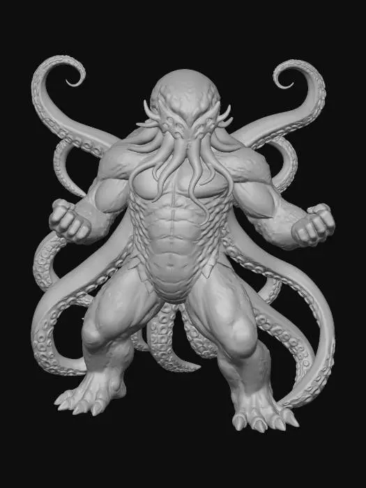 3D model for Krakenfall