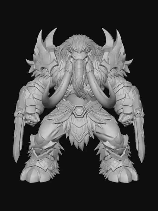 3D model for GraveTusk