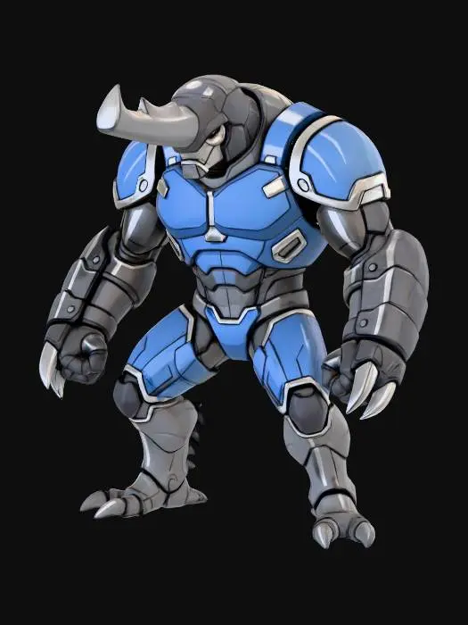 3D model for Ironhorn