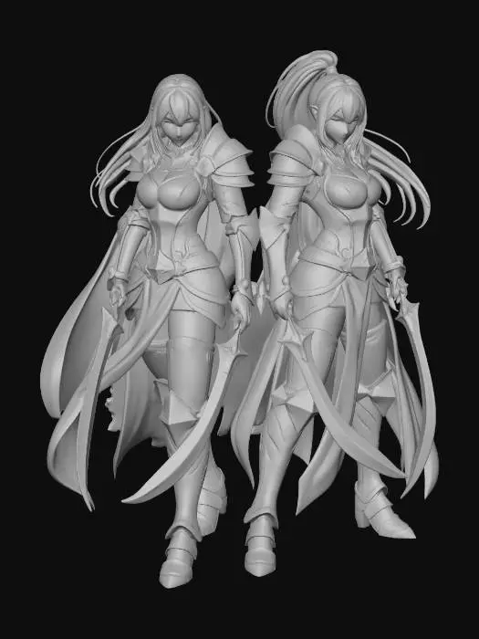 3D model for Riven & Raze