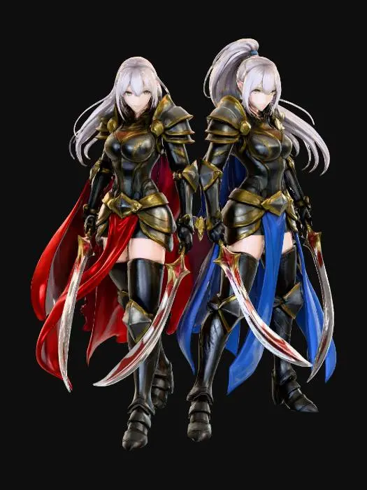 3D model for Riven & Raze