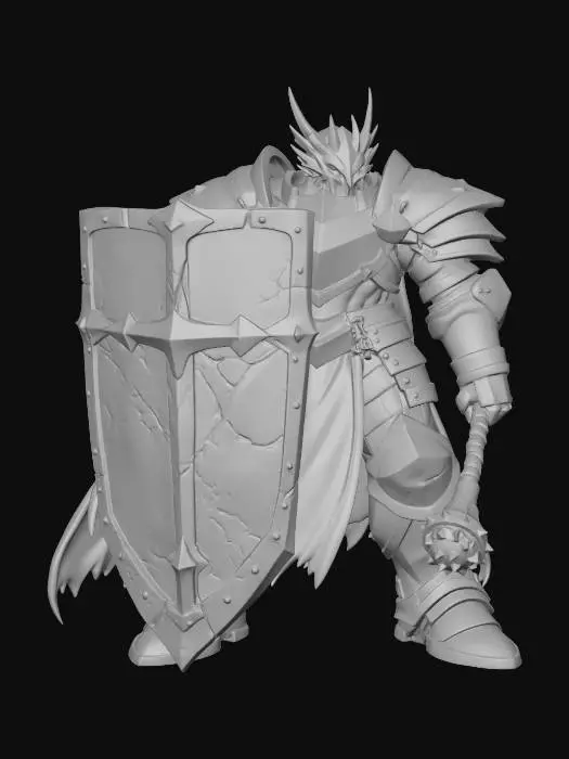 3D model for Frostwarden