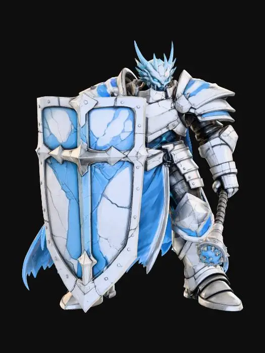 3D model for Frostwarden