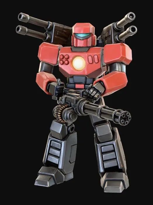 3D model for Soldier Bots V3