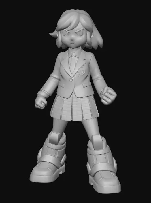 3D model for Stompra (Student Outfit)