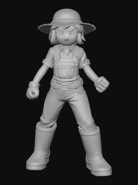 3D model for Stompra (Farm Girl outfit)