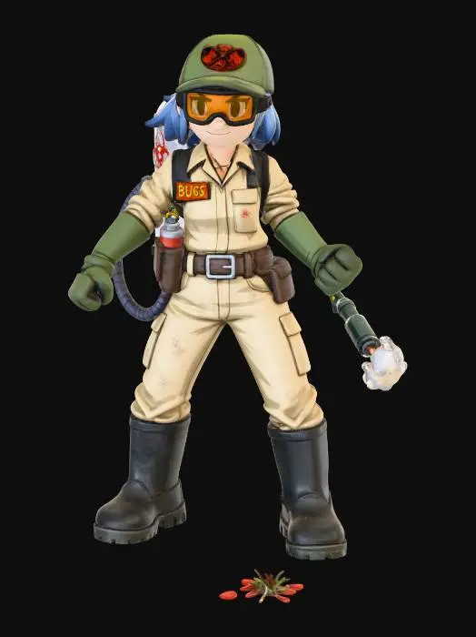 3D model for Stompra (Bug Exterminator)