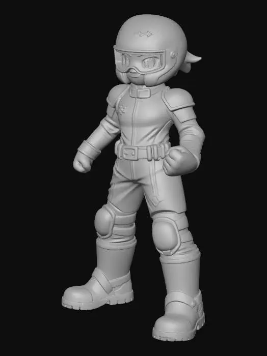 3D model for Stompra (Demolition Derby Racer)